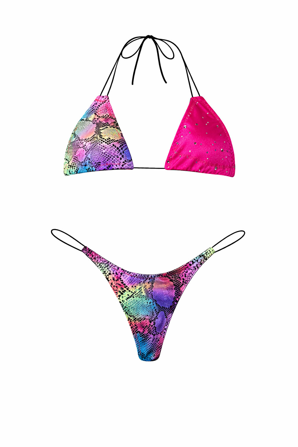 Flamingo Venom Itty Bitty Bikini