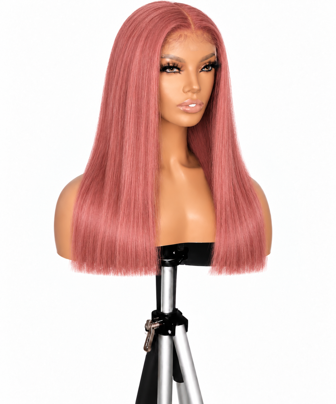 Bobbi Boss 20” Virgin Remy Full Lace Wig | Candy Pink no
