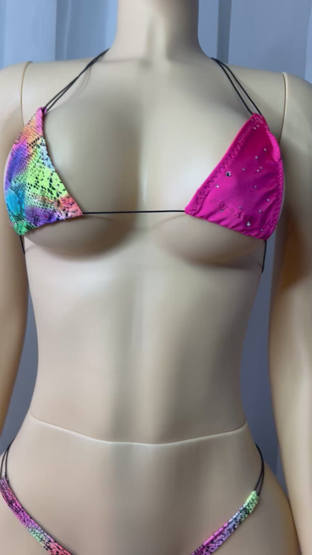 Flamingo Venom Itty Bitty Bikini