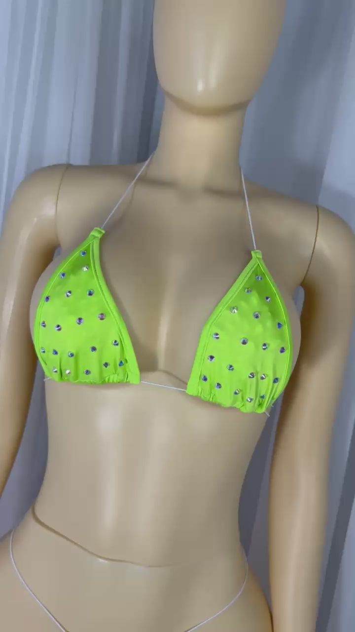 Bling Two Piece Bikini Set